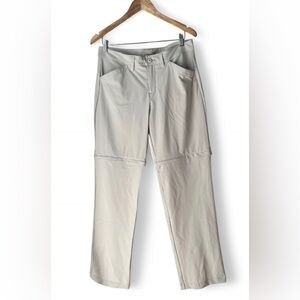 Eddie Bauer Women’s Utility Convertible Beige Activewear Athleisure Pants 10